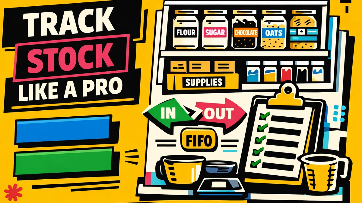 Home Bakery Inventory System: Track Stock Like a Pro